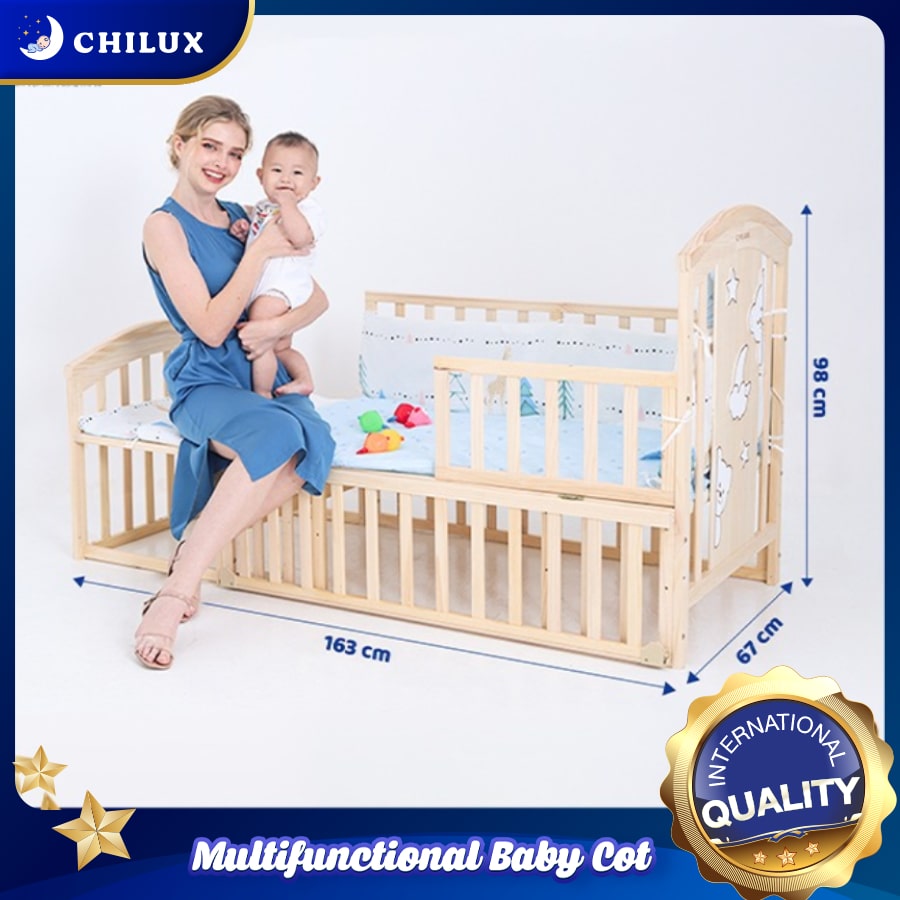 bed size baby cot